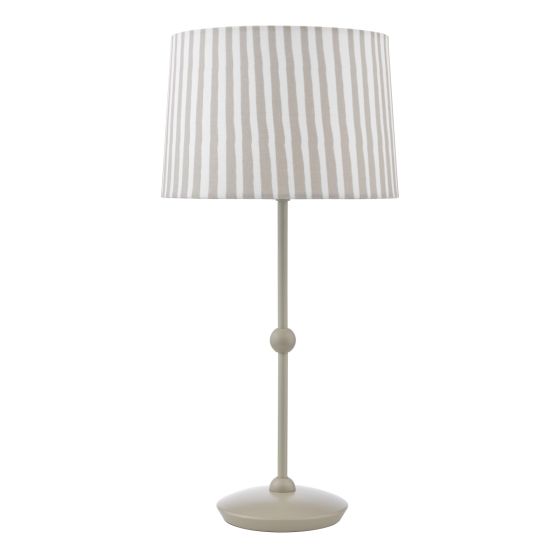 Där Lighting Sosa Table Lamp Matt Taupe With Shade