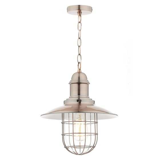 Där Lighting Terrace 1 Light Pendant Copper