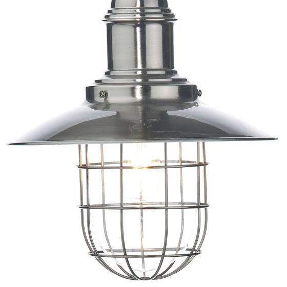 Där Lighting Terrace Floor Lamp Antique Chrome