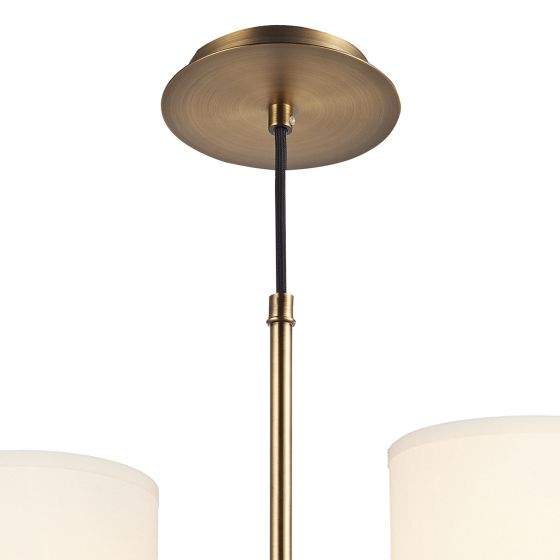Där Lighting Tyler 5lt Pendant Bronze Fitting Only