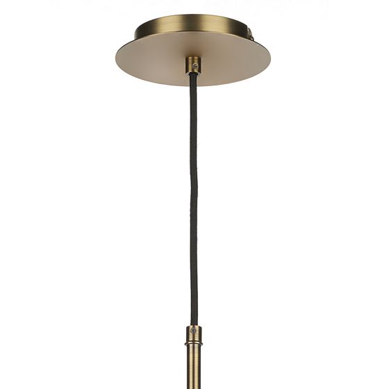 Där Lighting Tyler 8lt Pendant Bronze Fitting Only