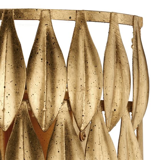 Där Lighting Volcano Wall Light Gold