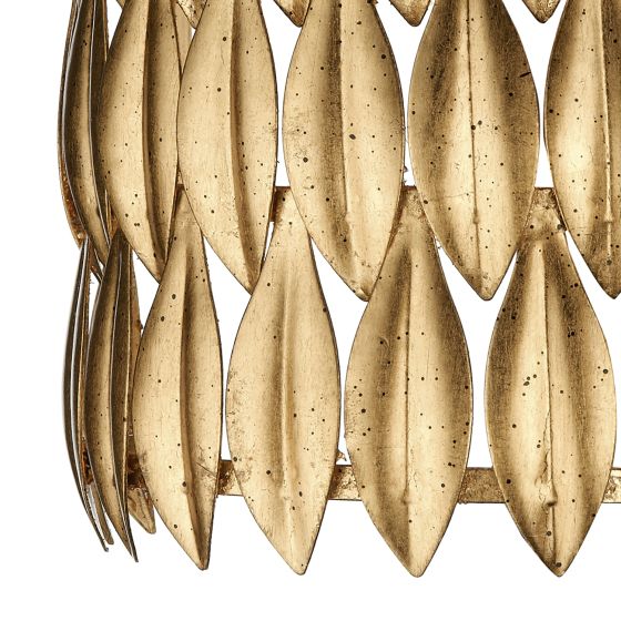 Där Lighting Volcano Wall Light Gold