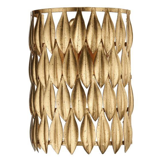 Där Lighting Volcano Wall Light Gold