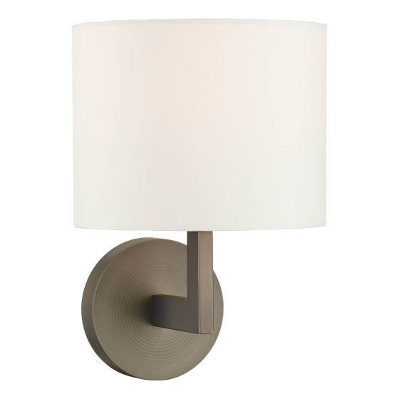 där lighting Wall Light Bronze With Shade