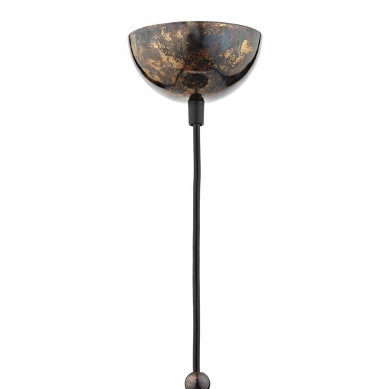 Där Lighting Yoko 1 Light Pendant Mottled Bronze