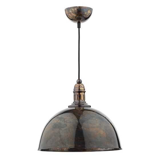 Där Lighting Yoko 1 Light Pendant Mottled Bronze