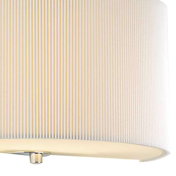 där lighting Zaragoza Wall Light With Cream Shade