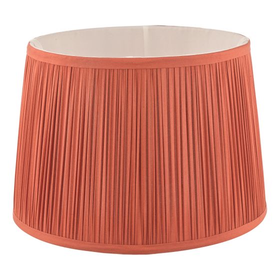 Där Lighting Zeena Pink Fabric Empire Shade 25.5cm