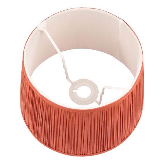 Där Lighting Zeena Pink Fabric Empire Shade 25.5cm