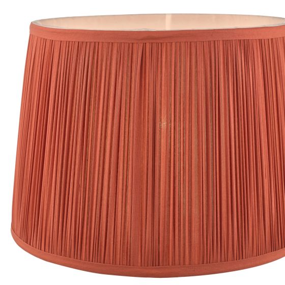 Där Lighting Zeena Pink Fabric Empire Shade 30.5cm
