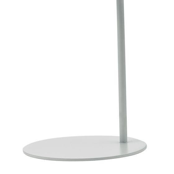 där lighting Effie Table Lamp Soft Matt Grey and White