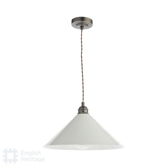 Där Lighting English Heritage Audley End Single Pendant Bronze And Cream