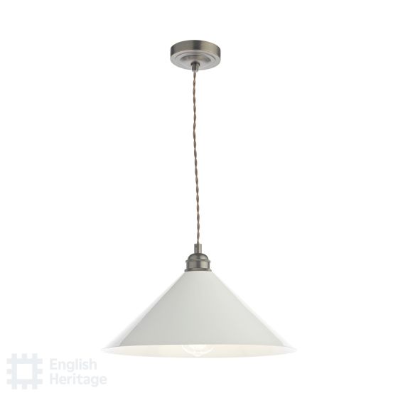 där lighting English Heritage Audley End Single Pendant Bronze and Cream