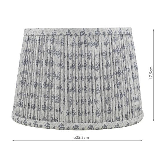 Där Lighting English Heritage St John Street Grey Cotton Empire Shade 25.5cm