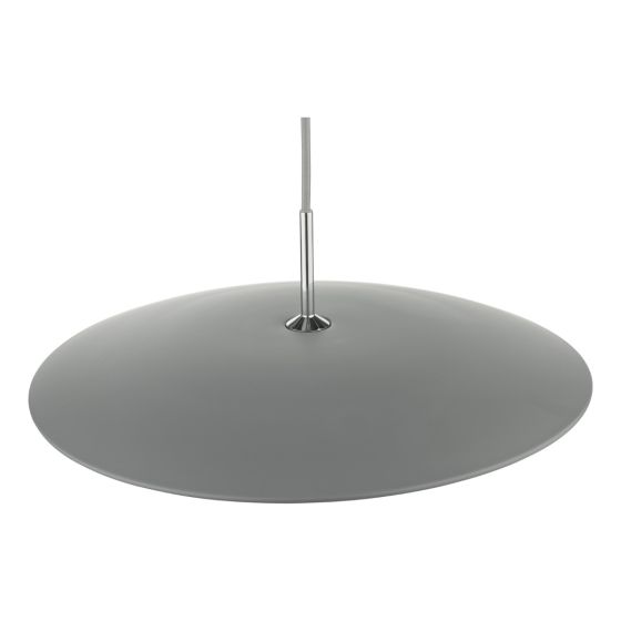 Där Lighting Enoch Pendant Matt Grey Stainless Steel LED