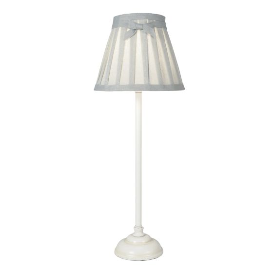 Där Lighting Grace Table Lamp Antique White With Shade