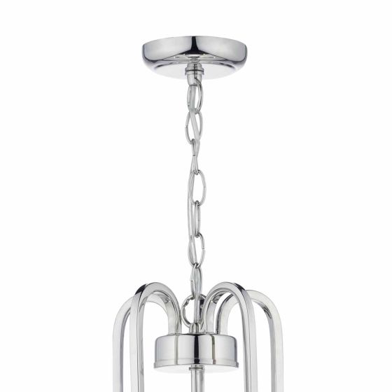 Där Lighting Heythrope 5 Light Pendant Polished Nickel