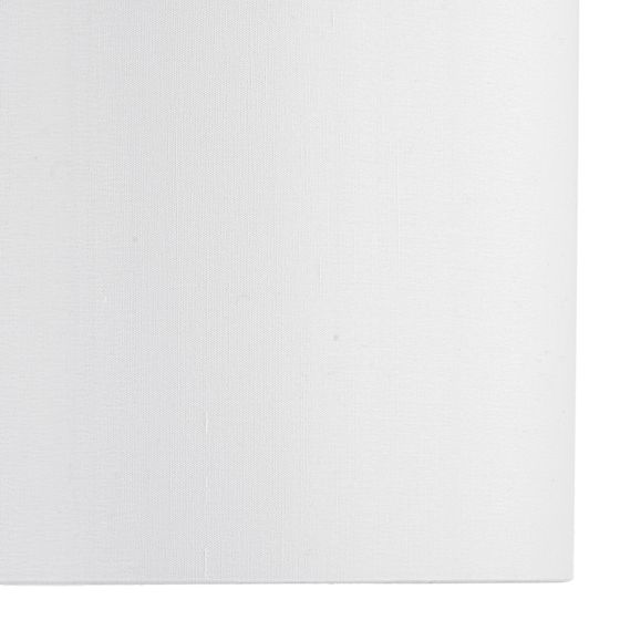 Där Lighting Innsbruck Ivory Faux Silk Oval Shade 30cm