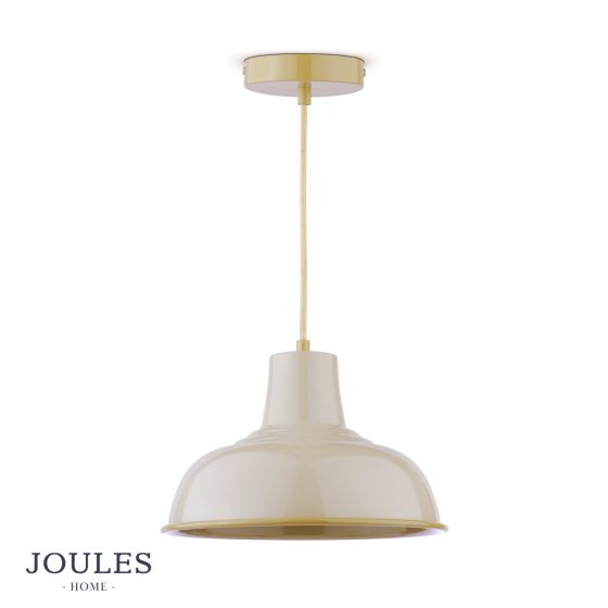Där Lighting Joules Hatfield Pendant Taupe With Shade