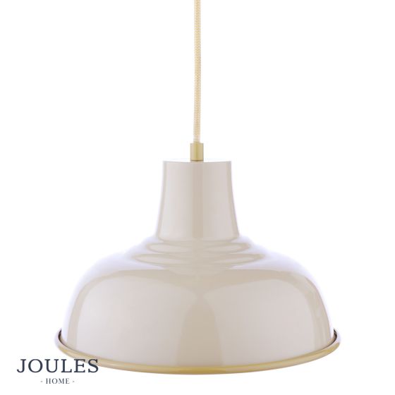 Där Lighting Joules Hatfield Pendant Taupe With Shade