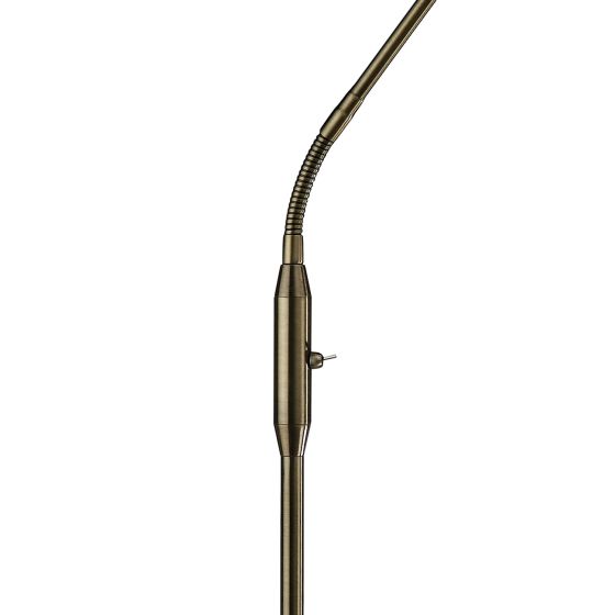 Där Lighting Journal Task Floor Lamp Antique Brass (Multipack)