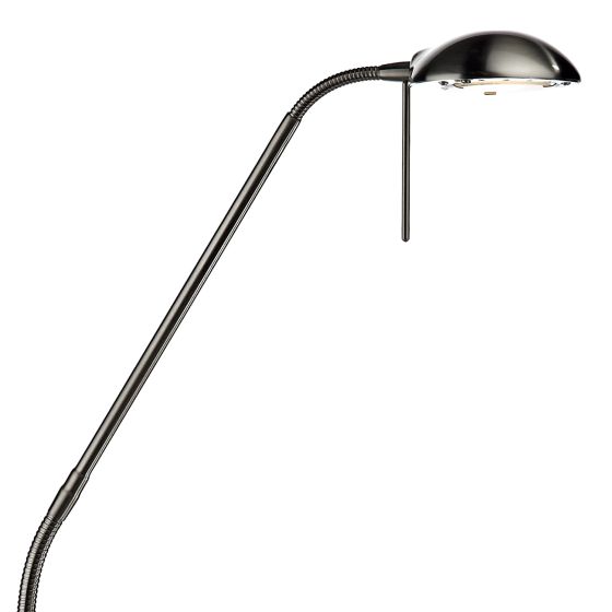där lighting Journal Task Floor Light Satin Chrome (Multipack)