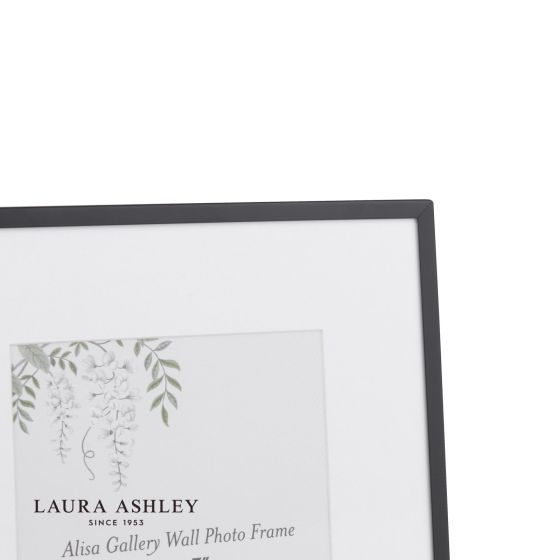 Där Lighting Laura Ashley Alisa Photo Frame Matt Black (Set Of 3)