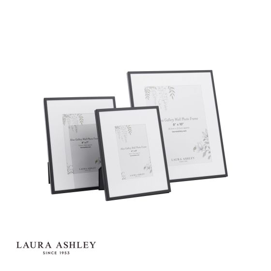 där lighting Laura Ashley Alisa Photo Frame Matt Black (Set of 3)