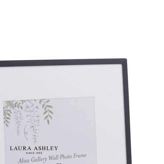 Där Lighting Laura Ashley Alisa Photo Frame Matt Black (Set Of 6)