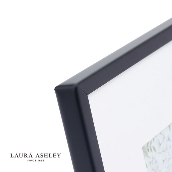 Där Lighting Laura Ashley Alisa Photo Frame Matt Black (Set Of 6)