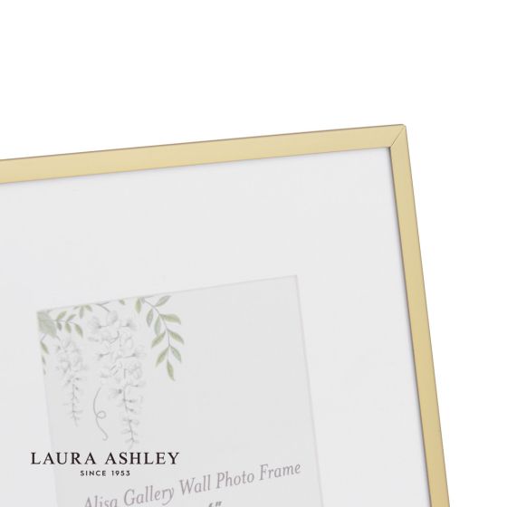 Där Lighting Laura Ashley Alisa Photo Frame Matt Gold (Set Of 3)