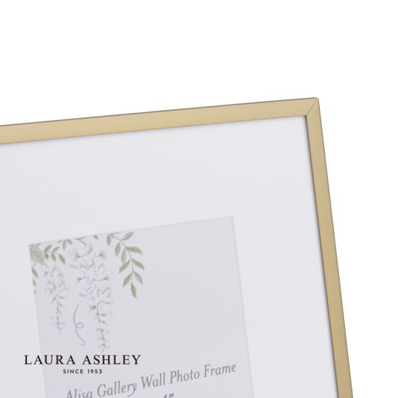 Där Lighting Laura Ashley Alisa Photo Frame Matt Gold (Set Of 6)