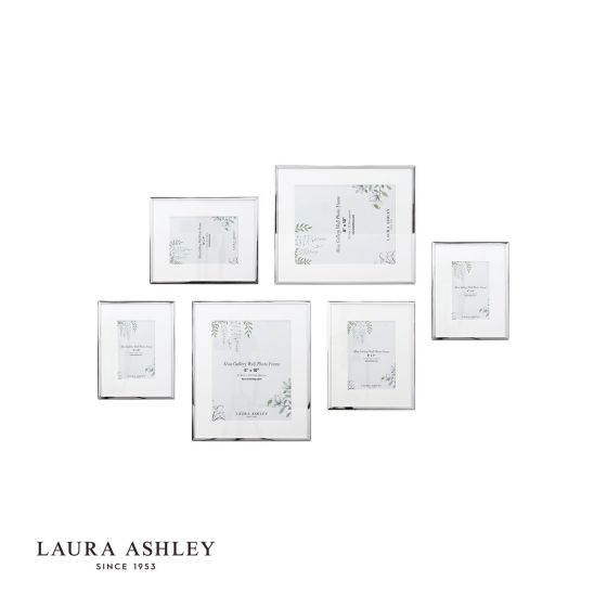 där lighting Laura Ashley Alisa Photo Frame Polished Silver (Set of 6)