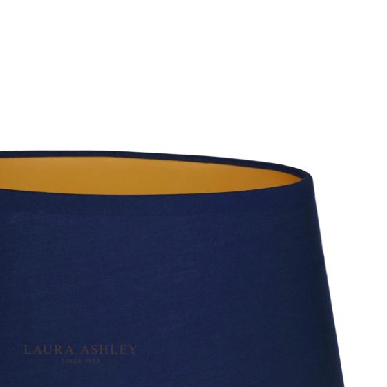 Där Lighting Laura Ashley Archer Table Lamp Leaf Design Gold With Shade
