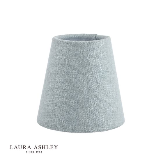 Där Lighting Laura Ashley Bacall Linen Empire Drum Shade Duck Egg Blue 12.5cm/5 Inch
