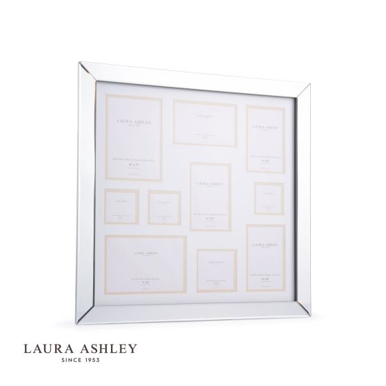 där lighting Laura Ashley Block Photo Frame With 10 Apertures