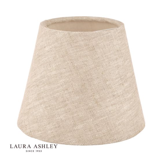 Där Lighting Laura Ashley Bray Shade Natural Linen 14cm/5 Inch