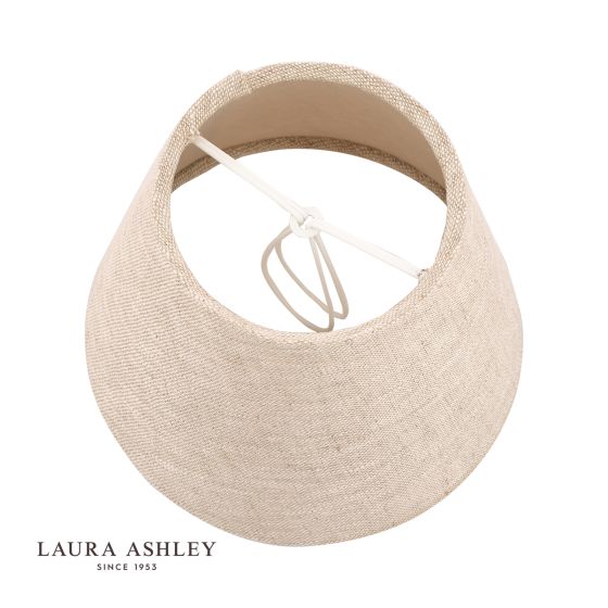 Där Lighting Laura Ashley Bray Shade Natural Linen 14cm/5 Inch