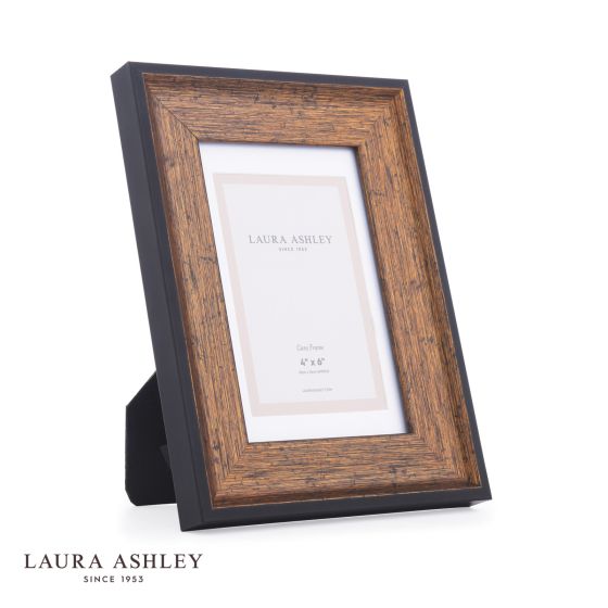 där lighting Laura Ashley Cara Photo Frame Bronze 4x6 Inch
