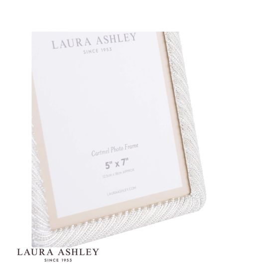 Där Lighting Laura Ashley Cartmel Photo Frame Silver Plated 5x7 Inch