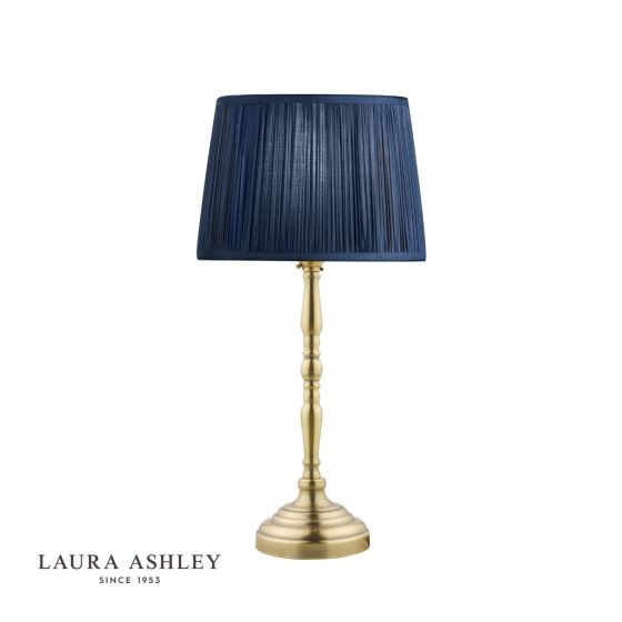 Där Lighting Laura Ashley Corey Antique Brass Candlestick Table Lamp Base Only