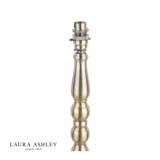 Där Lighting Laura Ashley Corey Floor Lamp Antique Brass Base Only