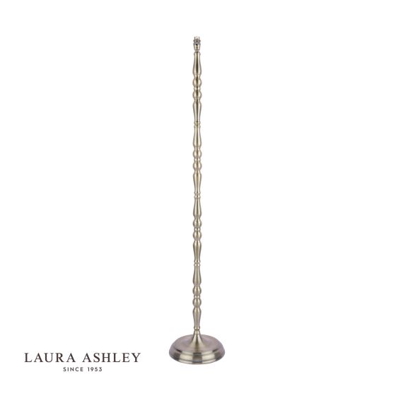 där lighting Laura Ashley Corey Floor Lamp Antique Brass Base Only