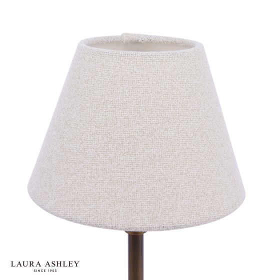 Där Lighting Laura Ashley Denston Table Lamp Antique Bronze With Shade