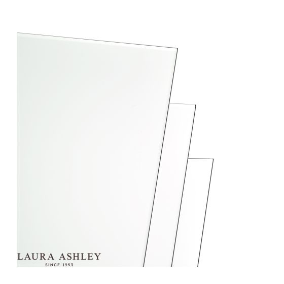 Där Lighting Laura Ashley Duchess Rectangle Mirror 90 X 78cm