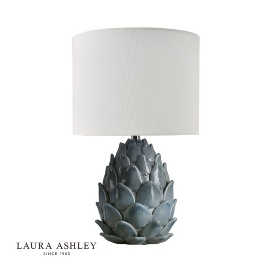 Där Lighting Laura Ashley Gresford Ceramic Table Lamp With Shade