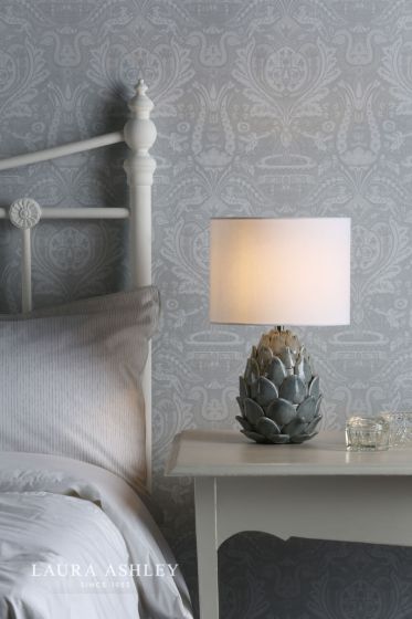 Där Lighting Laura Ashley Gresford Ceramic Table Lamp With Shade