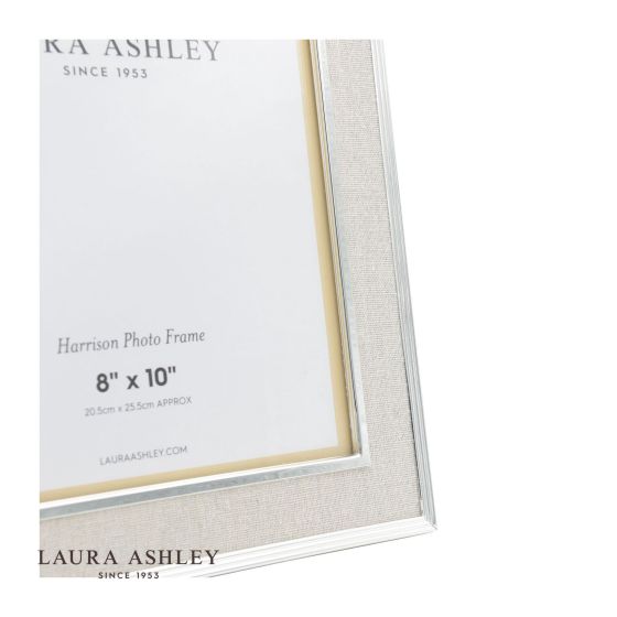 Där Lighting Laura Ashley Harrison Photo Frame Linen 8x10 Inch