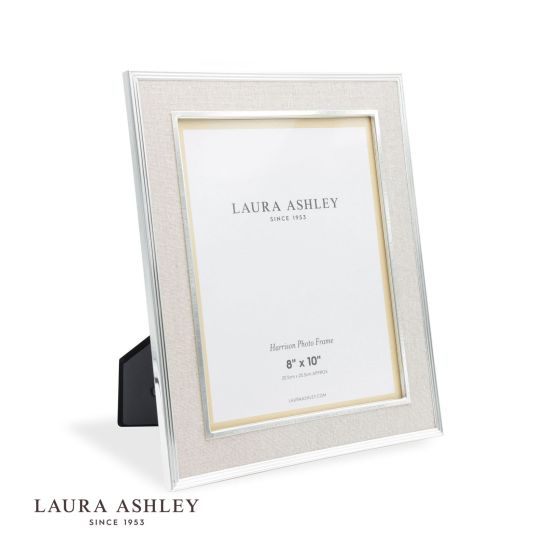 där lighting Laura Ashley Harrison Photo Frame Linen 8x10 Inch
